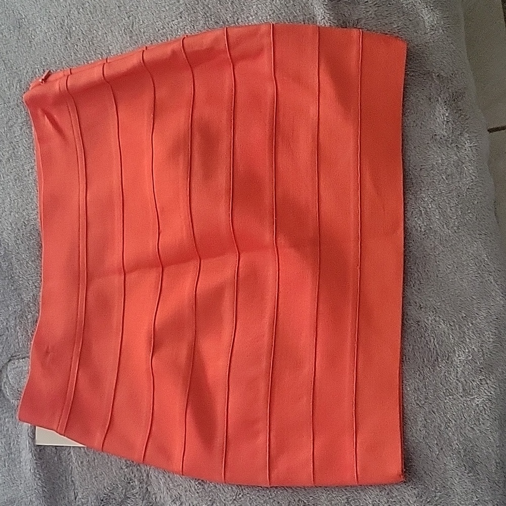 Orange mimi skirt